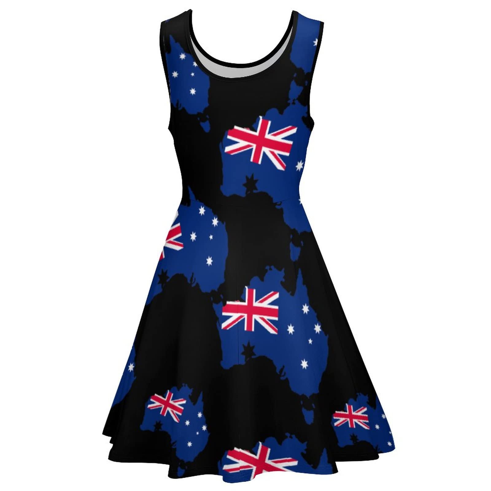 Australia Flag Women's Casual Dress